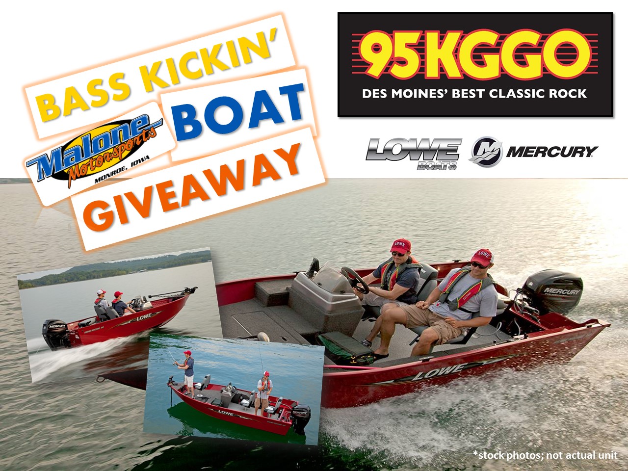 Bass Kickin’ Boat Giveaway 95 KGGO